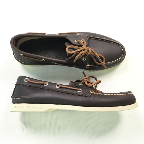 dark brown sperrys